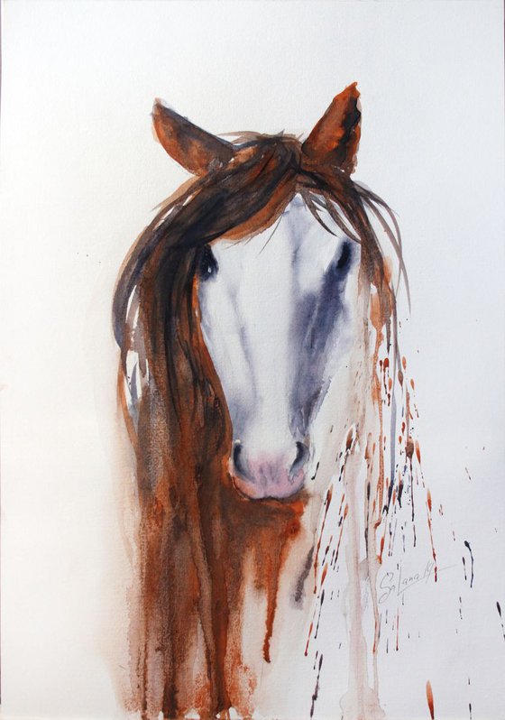Horse X / Original Painting