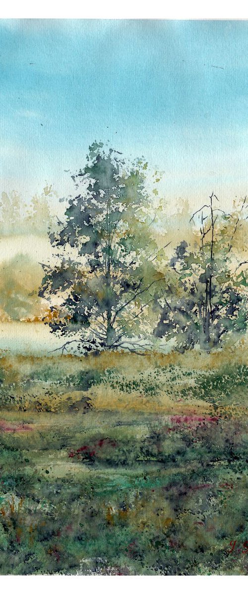 Two Trees by Yulia Schuster