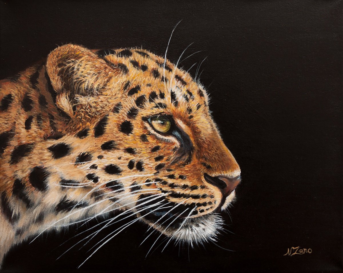 Pefil de leopardo by Norma Beatriz Zaro