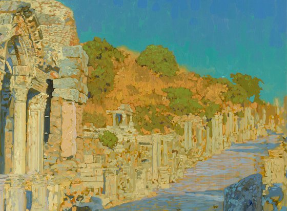 Adrian's temple. Ephesus