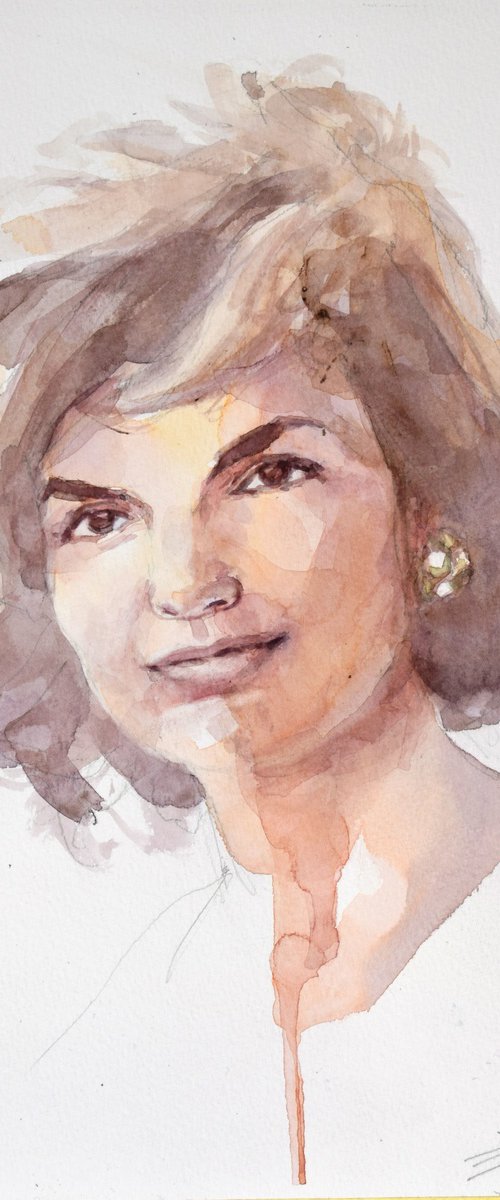 Jackie by Goran Žigolić Watercolors