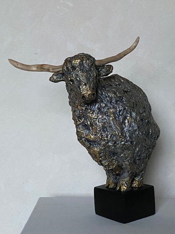 A silver bull