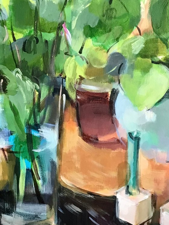 Fragments of the sunny day