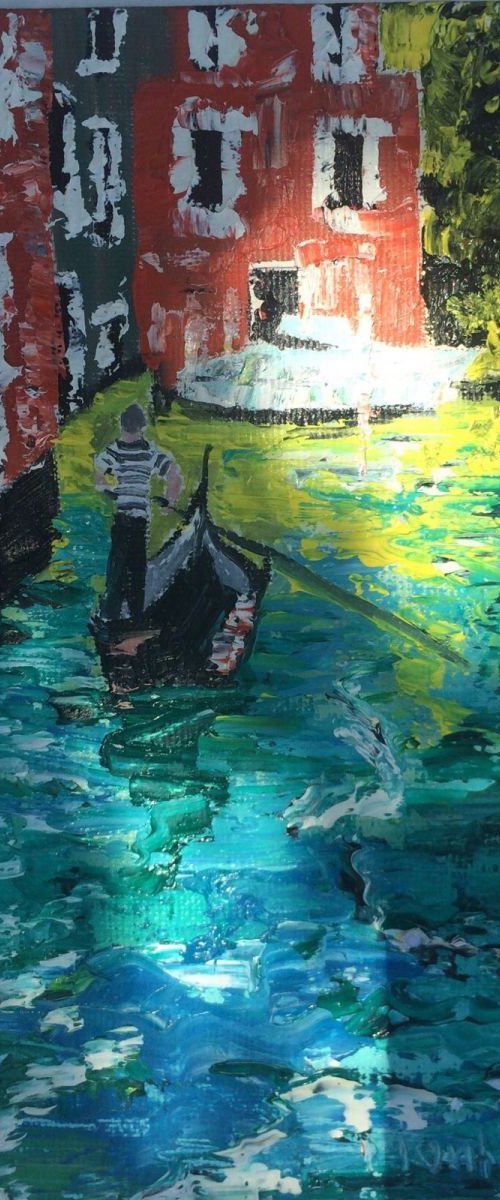 Venice canal by Inna Montano