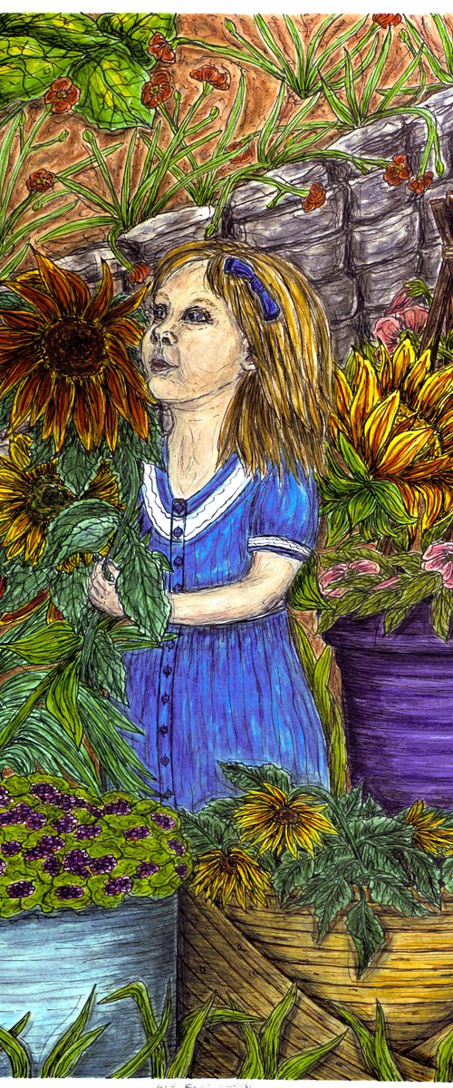 Her First Garden by Kim Jones Miller