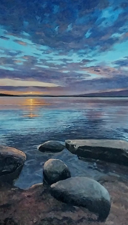sunset by Vahan Shakhramanyan