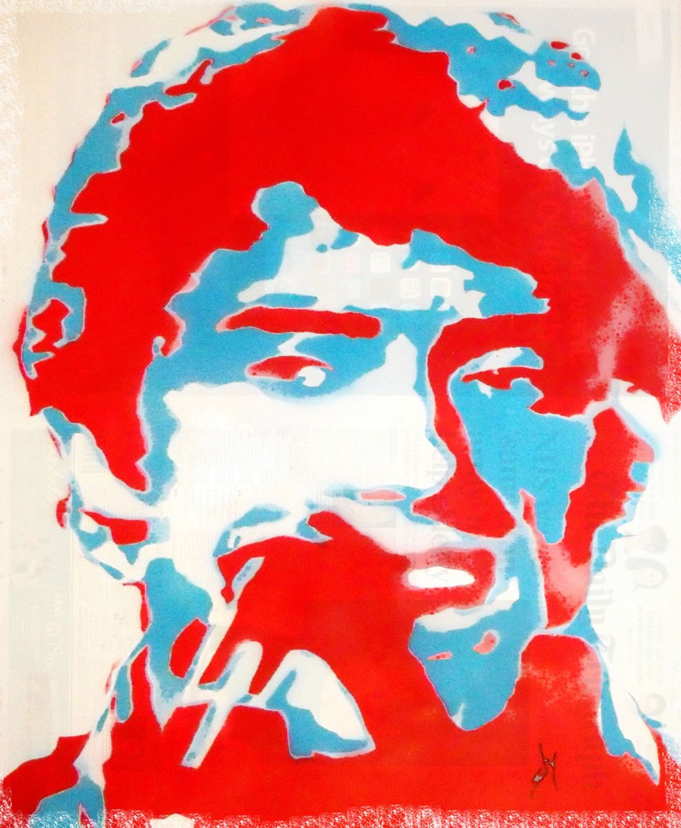 Urban And Pop Painting , Pop Moment 1: Die (Cu) By Juan Sly, 23 X 30, Artwork For Sale On Artfinder