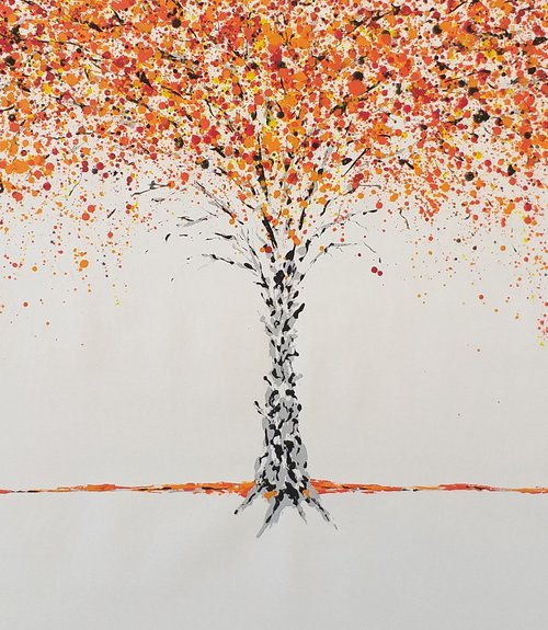 Autumn Tree 3 by M.Y. by Max Yaskin