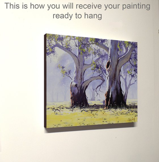 Australian Gum tree Landscape