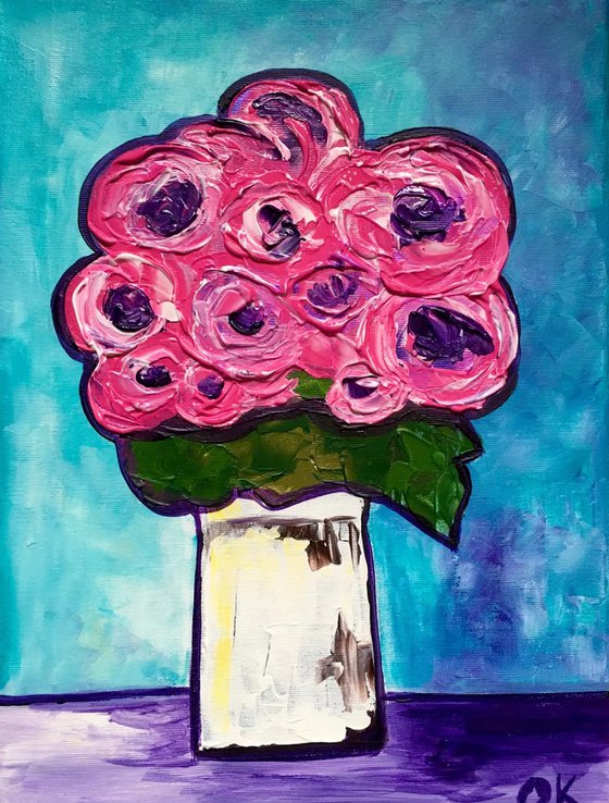 BOUQUET OF Pink  Roses