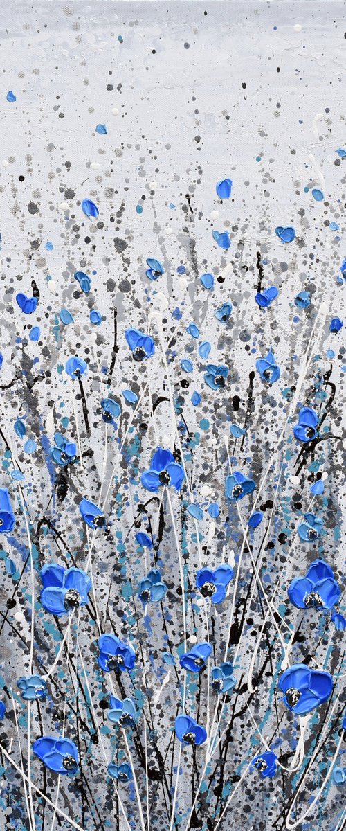 Blue Flowers by Olga Tkachyk