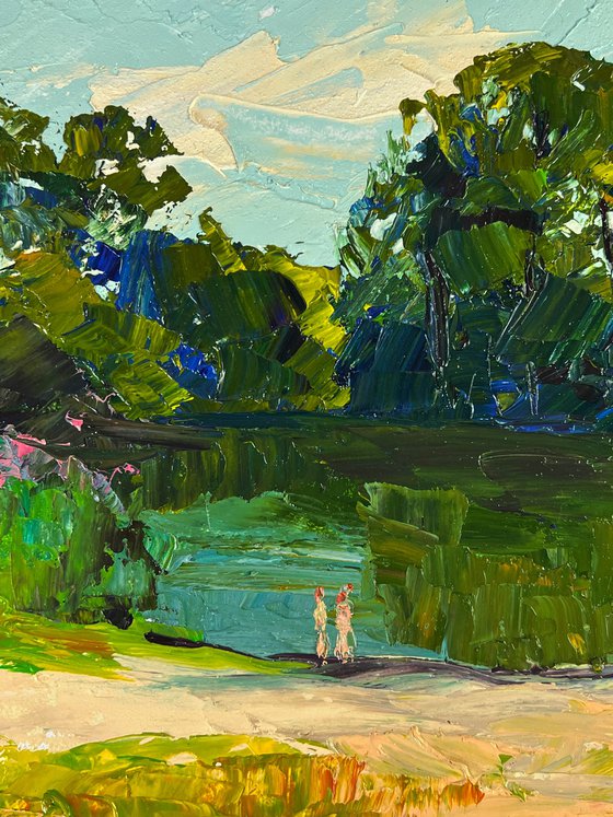 Summer Vacation by the River