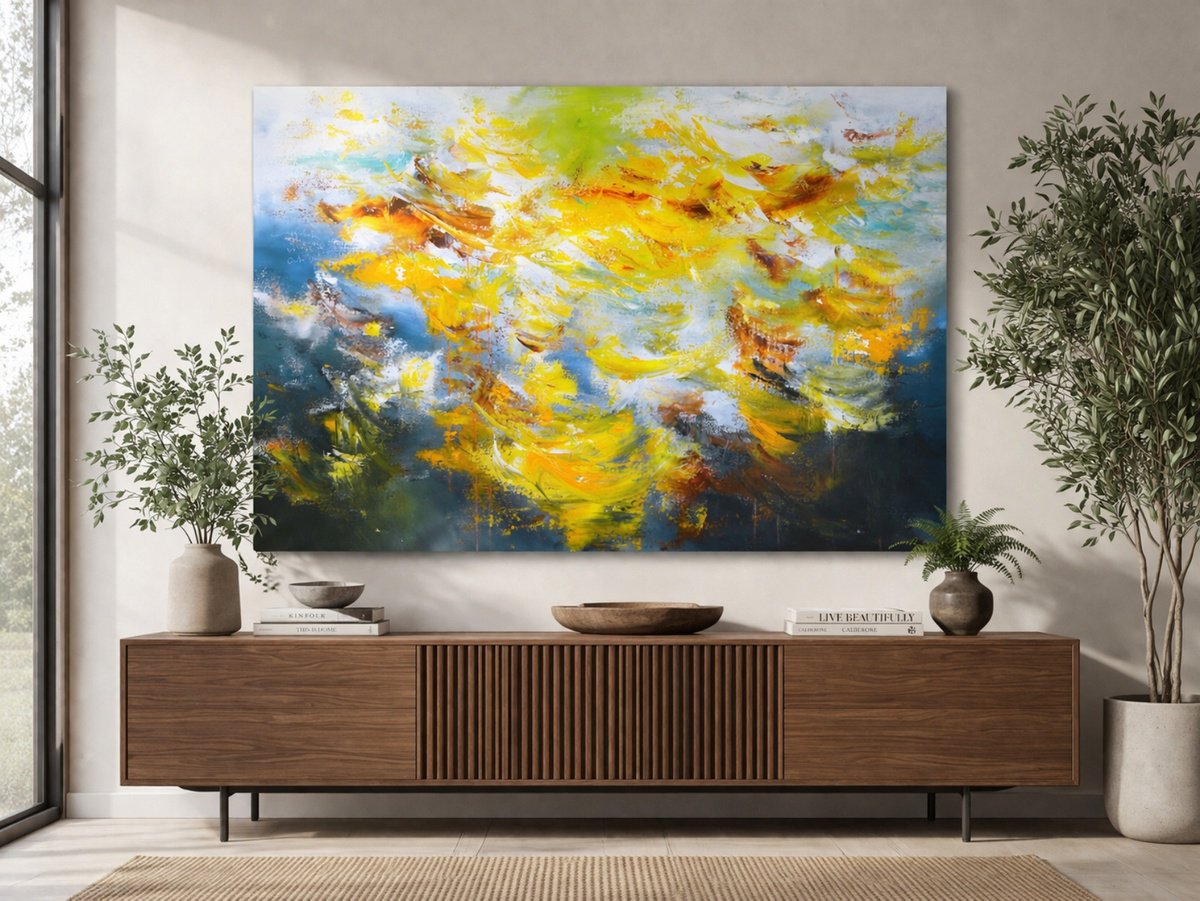  Emerald Memories By Andrada Anghel, 60 X 40, Artwork For Sale On Artfinder