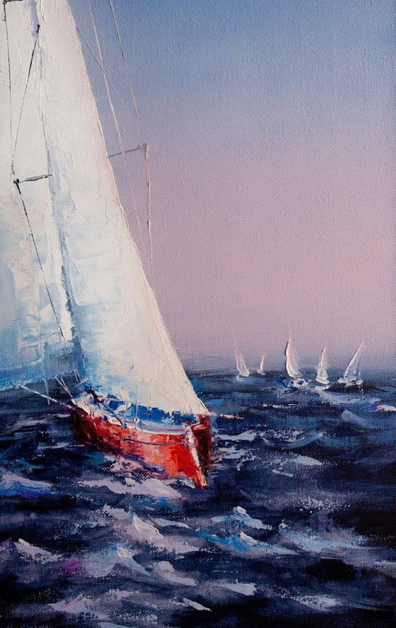 Red sailer
