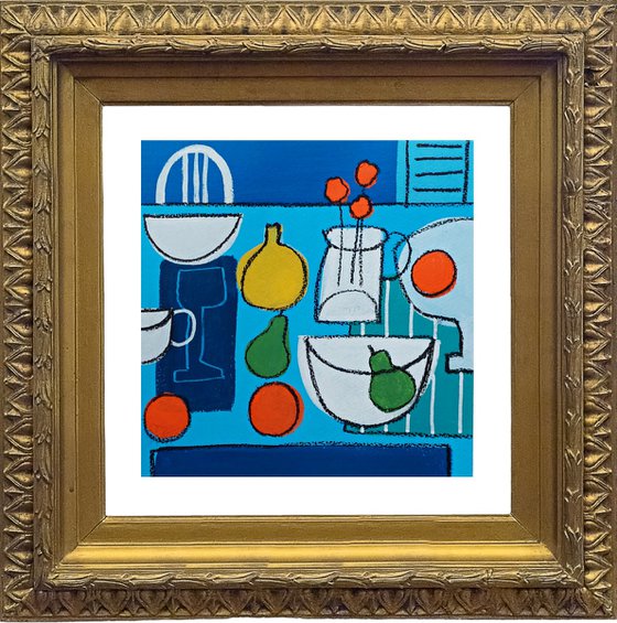 Still Life with a Yellow Vase III