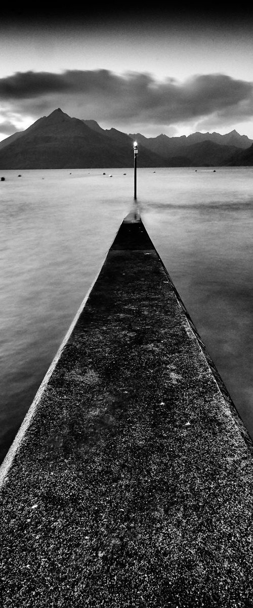 The Boat Jetty at  Elgol Isle of Skye  - Scotland by Stephen Hodgetts Photography