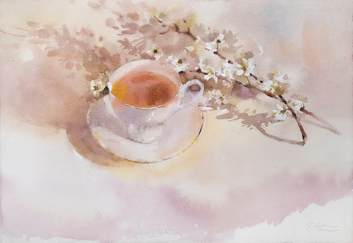 Cherry blossom by Ekaterina Pytina