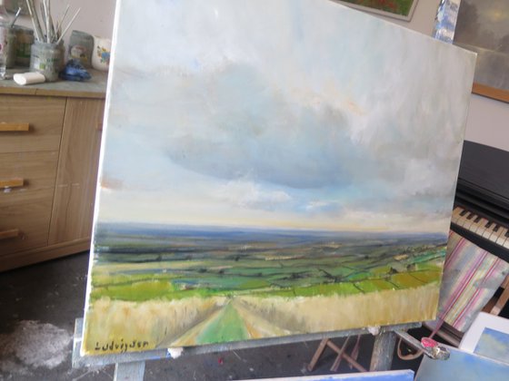 Yorkshire Wolds,  July 22