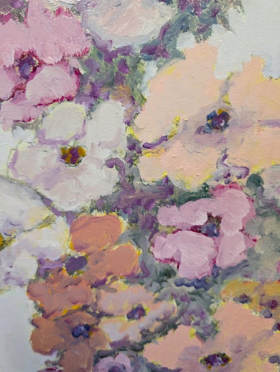 Pastel moody Flowers.