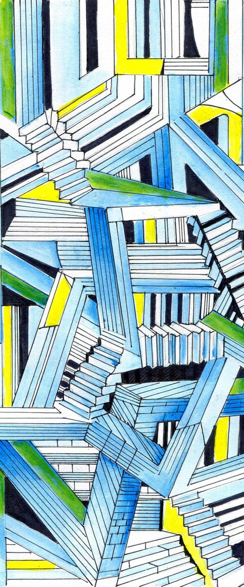 Abstract Structures by Spencer Derry ART