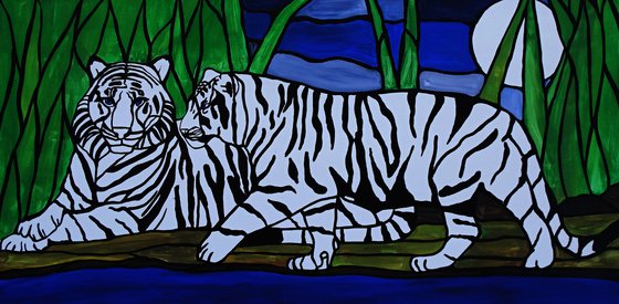 White tigers
