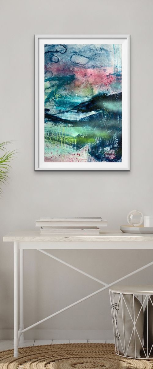 Variations in blue IV by Kirsten Schankweiler