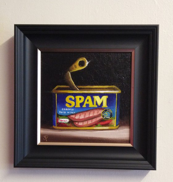 Spam tin still life