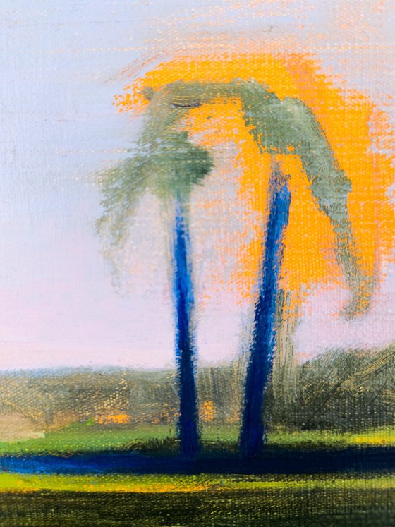 Electric Pole and a Tree, Colours