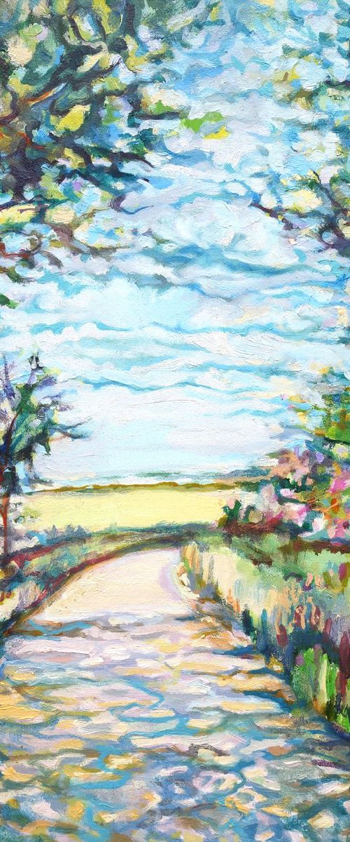 Road to Truleigh Hill by Guy  Pickford