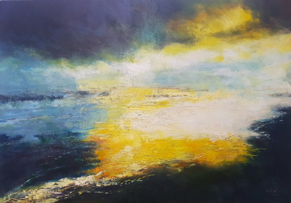  The Moon And The Melodies By Frank Barnes, 39 X 28, Artwork For Sale On Artfinder