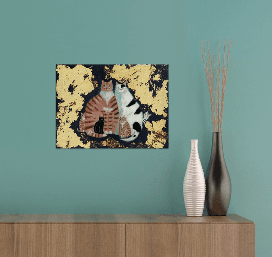 Feline Family portrait