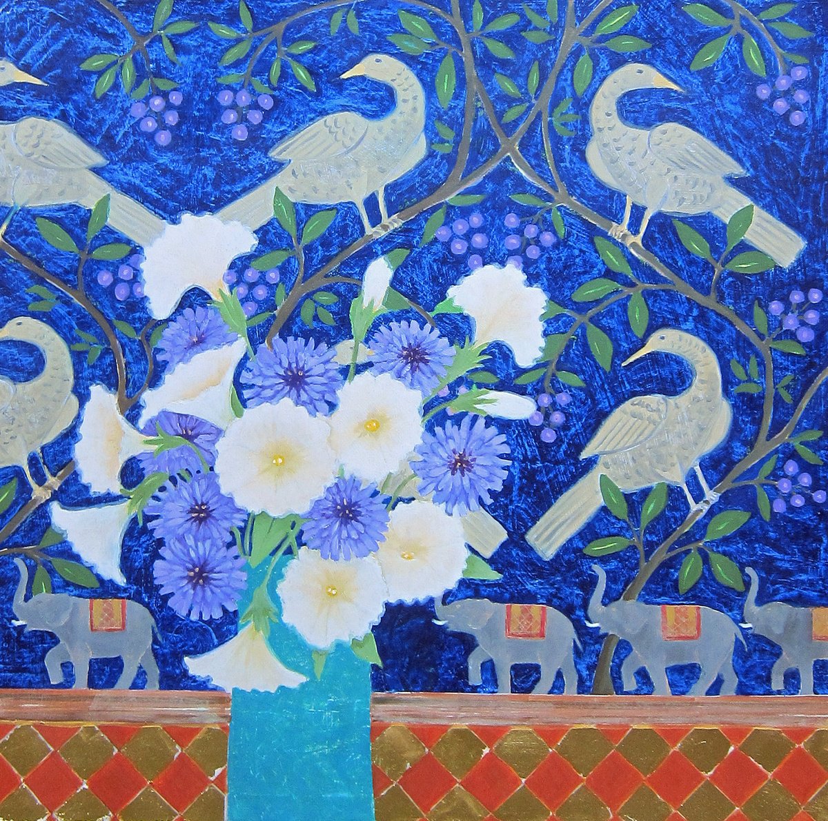 Elephants and Birds by Sophie Colmer-Stocker