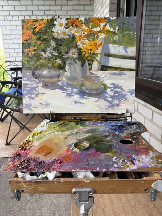 Morning Tea in the Garden