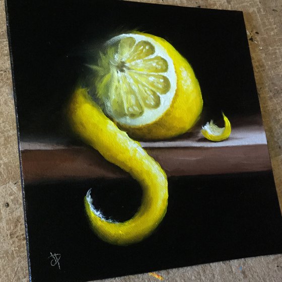 Peeled Lemon