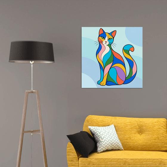Vibrant Cat #03