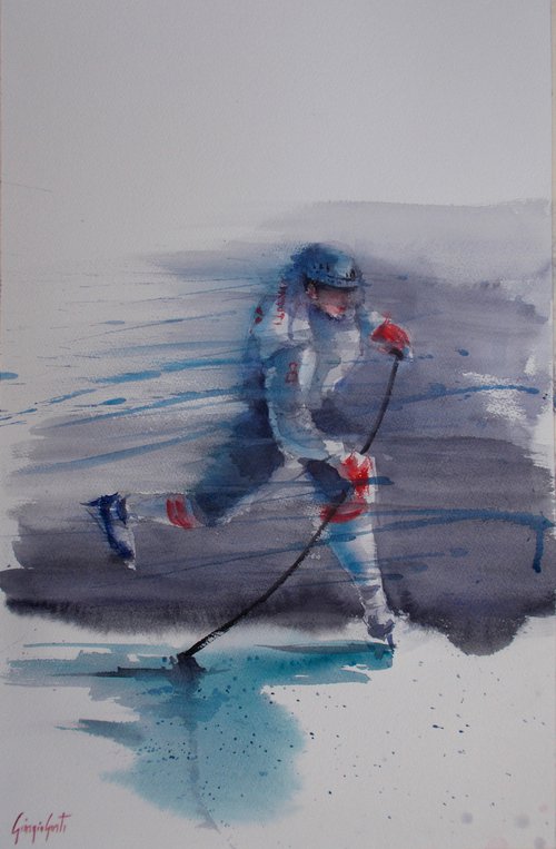 hockey player 5 by Giorgio Gosti