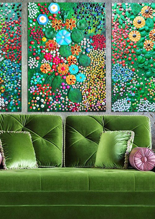 Colorful summer garden by BAST