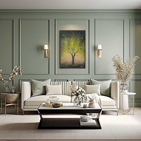 Tree of Light - framed