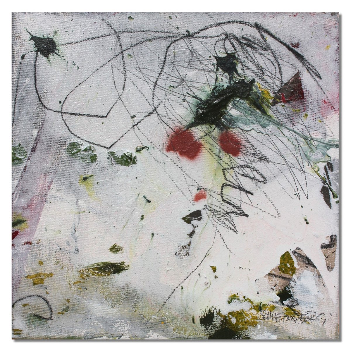 PETALS ON MY SKIN I by Daniela Schweinsberg