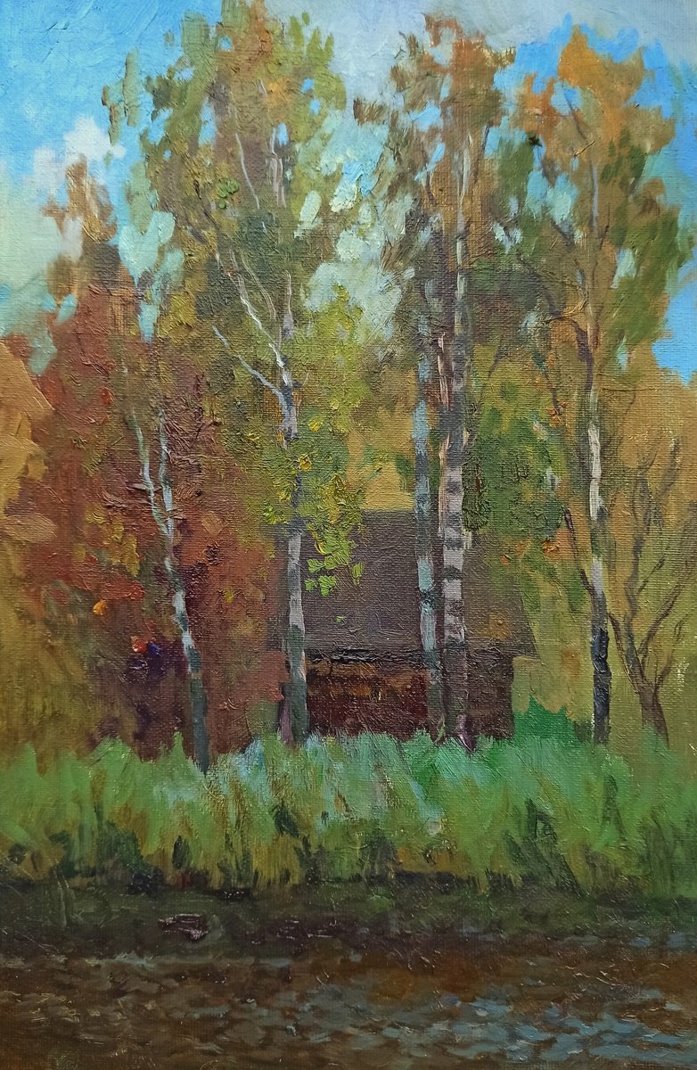 Autumn in Nekrasovskoe by Olga Goryunova