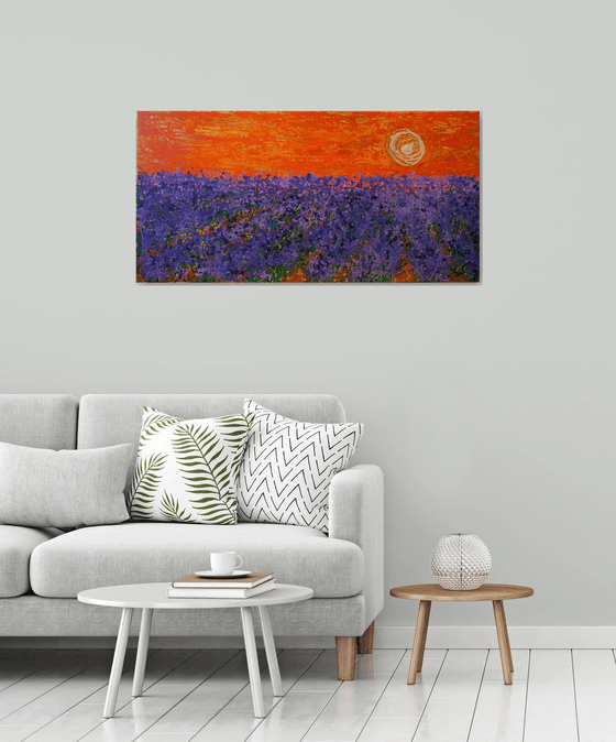 Evening Lavender Rhapsody... /  ORIGINAL PAINTING