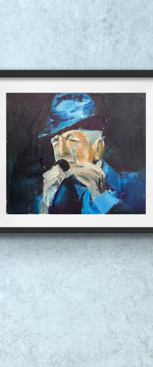 Leonard Cohen by Ryan  Louder