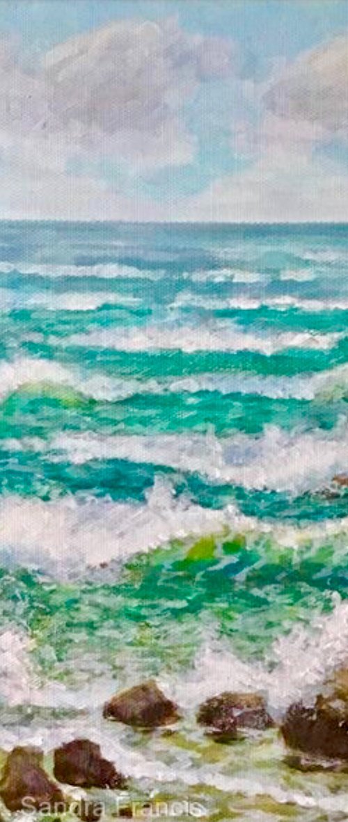 Stormy Waves by Sandra Francis