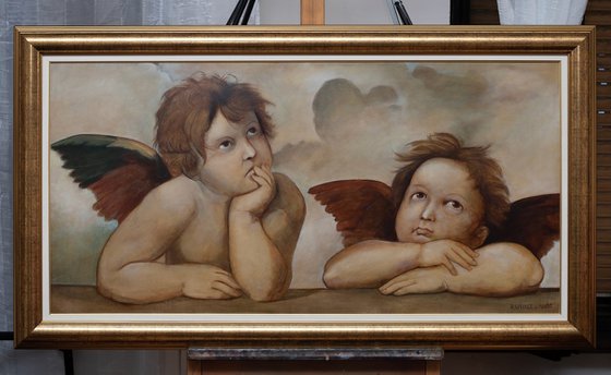 Angels - a tribute to and after Raphael