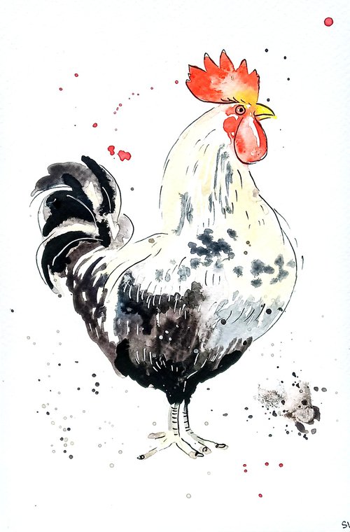 Rooster by Svetlana Wittmann