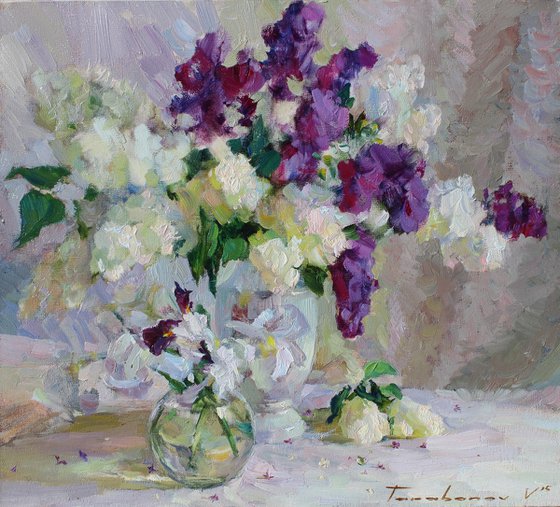Still life with lilacs