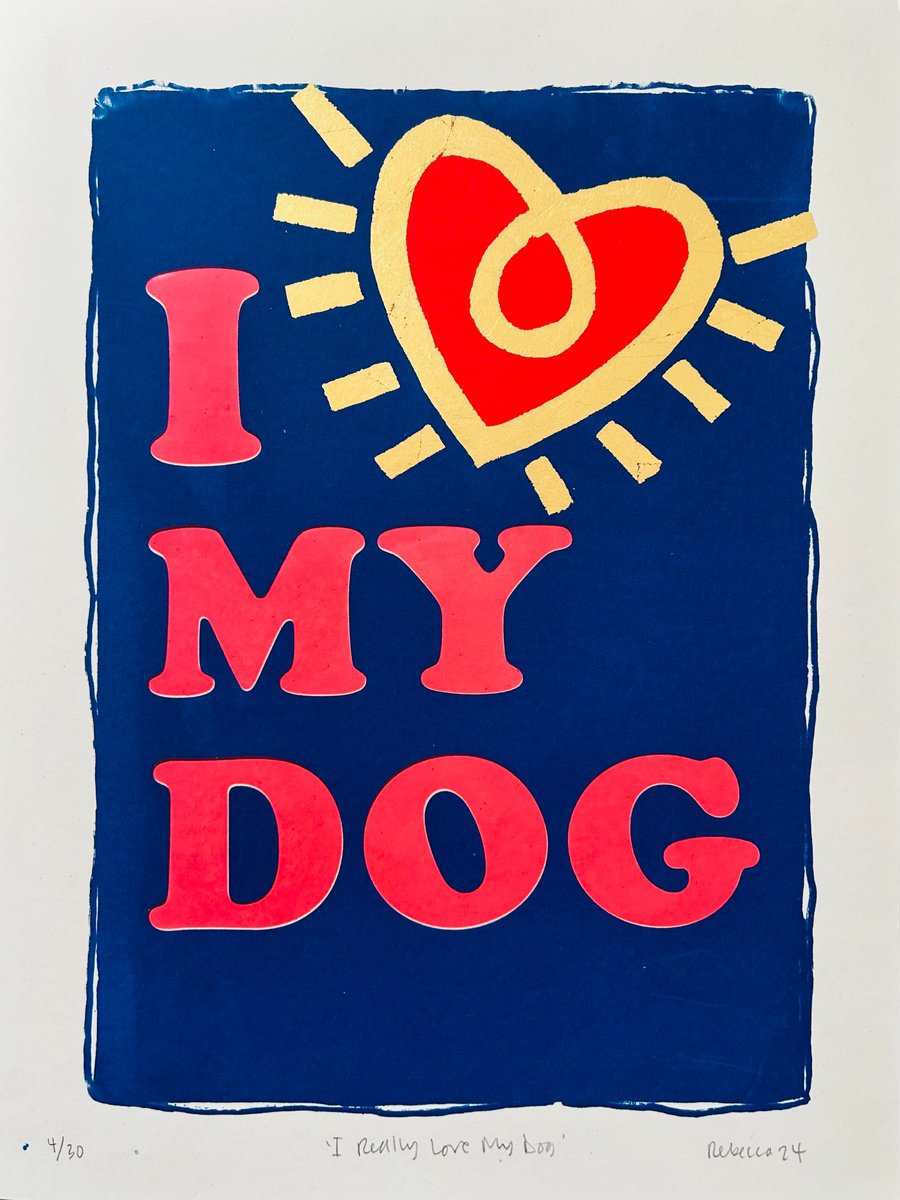 I Love My Dog by Becky Hobden