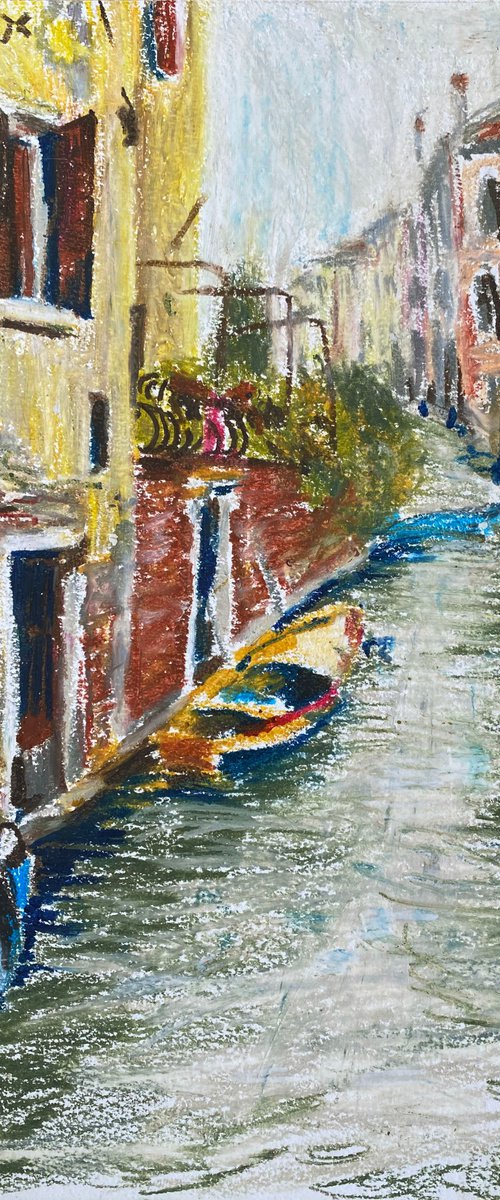 View of Venice: Rio di San Felice by Elena Yuzefovich