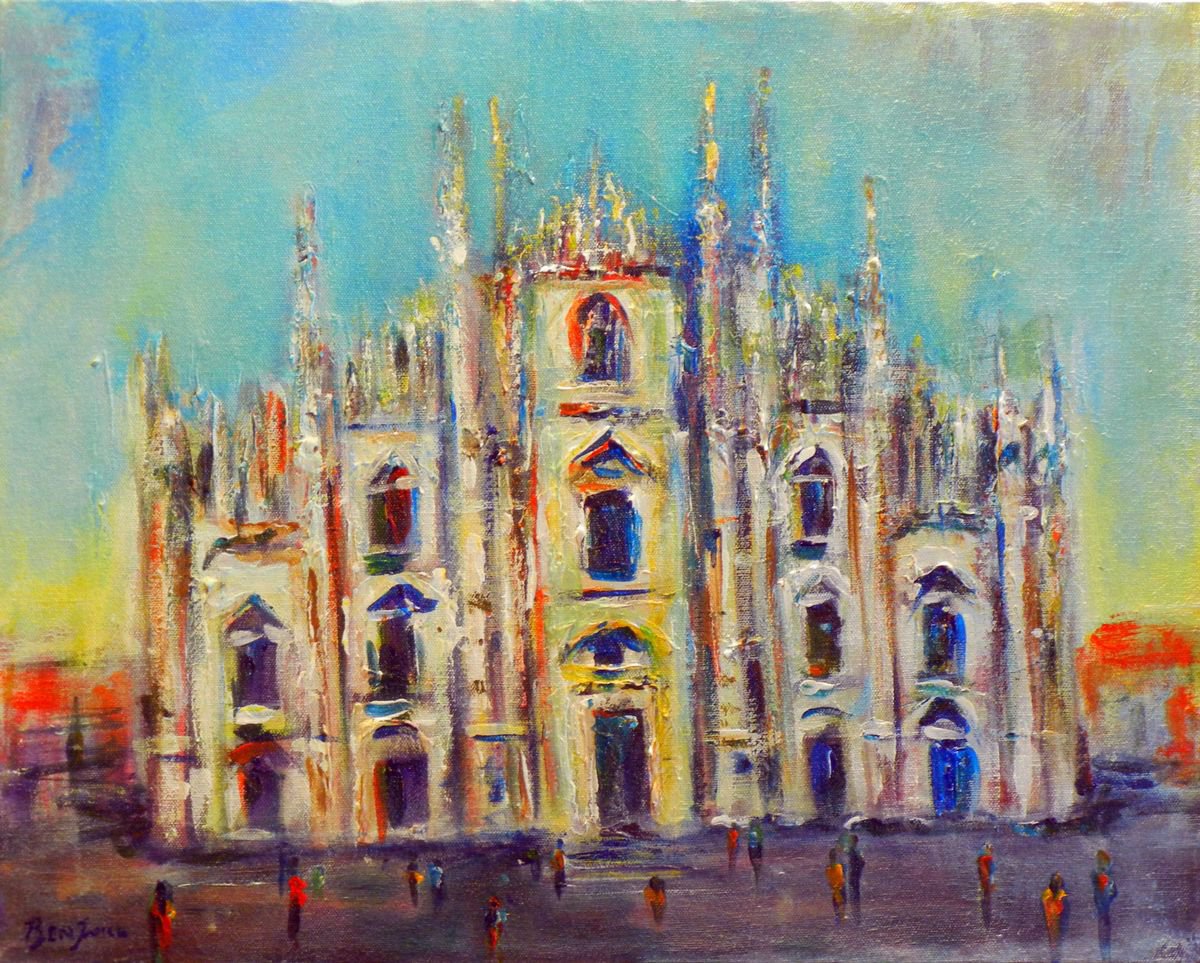Milan Cathedral - Italy (Duomo di Milano) 20x16 by BenWill