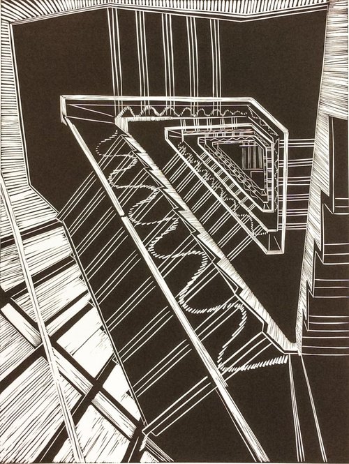 Barbican balustrade by Helen Boden